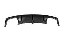 Mercedes C-class W204 2007-2015 Difusor Trasero DPT (2007-2011, para AMG SD, Negro Brillante) foto 7