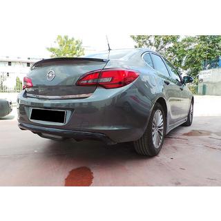 Difusor Trasero DPT V-2 (SD, Negro Brillante) Opel Astra J 2009-2015 foto 2