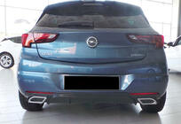 Opel Astra K 2016-2021 Difusor Trasero DPT V-2 (HB, Negro Brillante) foto 2
