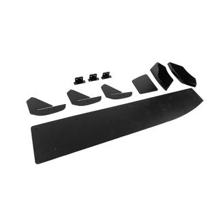 Difusor trasero DPT V-1 (negro mate) foto 3