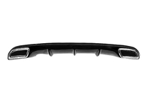 Renault Clio IV 2012-2019 Difusor Trasero DPT V-2 (Negro Brillante) foto 4