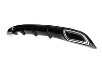 Renault Clio IV 2012-2019 Difusor Trasero DPT V-2 (Negro Brillante) foto 6