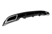 Renault Clio IV 2012-2019 Difusor Trasero DPT V-2 (Negro Brillante) foto 7