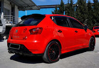 Seat Ibiza 2010-2017 Difusor Trasero DPT (Negro Brillante) foto 2