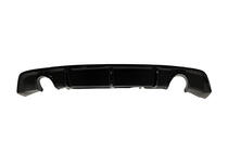 Seat Leon 2013-2020 Difusor Trasero DPT V-5 (2017-2020, Negro Brillante) foto 1