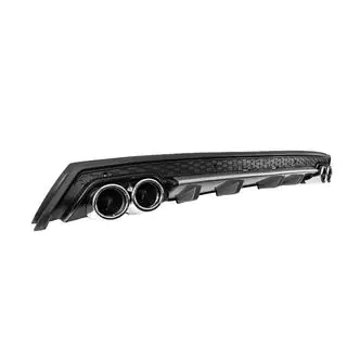 Difusor Trasero Universal DPT V-12 (ABS) (Gris + Negro Brillante) foto 3
