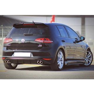Difusor Trasero DPT V-6 (2012-2017, Negro Brillante) Volkswagen Golf 7/E-Golf 2012-2020 foto 3