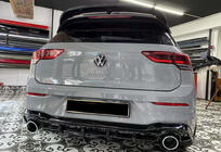 Volkswagen Golf 8 2019- Difusor Trasero DPT V-2 (Negro Brillante) foto 1