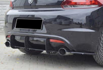 Volkswagen Scirocco 2008-2017 Difusor Trasero DPT V-4 (2008-2017, Negro Brillante) foto 3