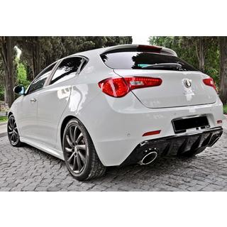 Faldones Laterales DPT (Negro Brillante) Alfa Romeo Giulietta 2010-2020 foto 2