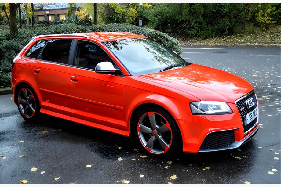 Audi A3 2003-2012 Faldones Laterales DPT (2005-2008, Negro Brillante) Foto 1