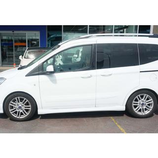 Faldones Laterales DPT (Negro Brillante) Ford Courier 2014-2023 foto 2