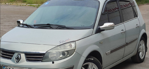 Renault Scenic/Grand 2003-2009 Molduras de Ventanas Acero Inoxidable (4 uds) foto 5