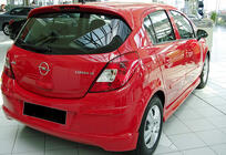 Opel Corsa D 2007-2014 Faldones Laterales DPT V-1 (Negro Brillante) foto 2