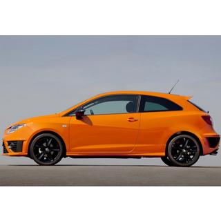 Faldones Laterales DPT V-1 (Coupe, Negro Brillante) Seat Ibiza 2010-2017 foto 4