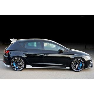 Faldones Laterales DPT V-3 (2017-2020, Negro Brillante) Seat Leon 2013-2020 foto 4