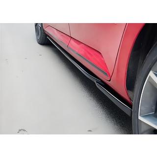 Faldones Laterales DPT V-6 (Negro Brillante) Seat Leon 2013-2020