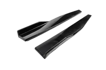 Extensiones universales de faldones laterales DPT Aero Black (Negro Brillante) foto 3