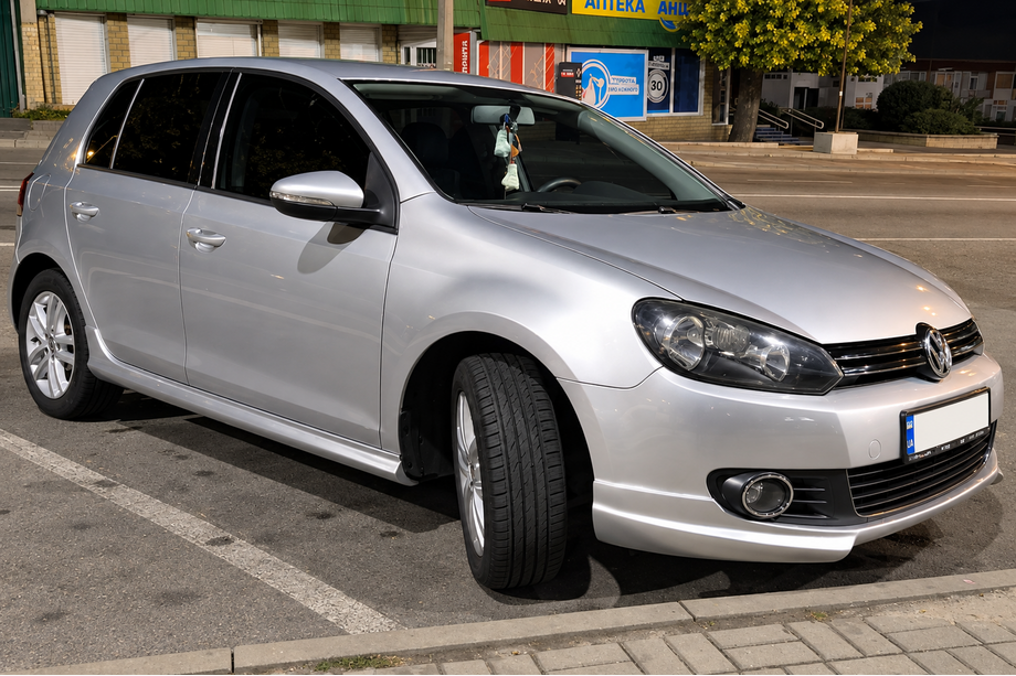 Volkswagen Golf 6 2008-2014 Faldones Laterales DPT V-1 (HB, para pintar) Foto 2