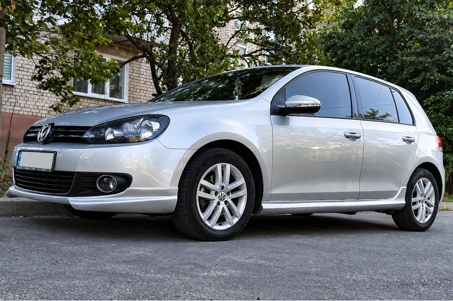 Volkswagen Golf 6 2008-2014 Faldones Laterales DPT V-1 (HB, para pintar) Foto 1