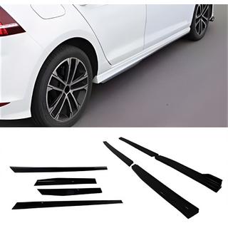 Faldones Laterales DPT V-3 (Negro Brillante) Volkswagen Golf 7/E-Golf 2012-2020