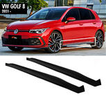 Volkswagen Golf 8 2019- Faldones Laterales DPT V-2 (Negro Brillante) foto 1