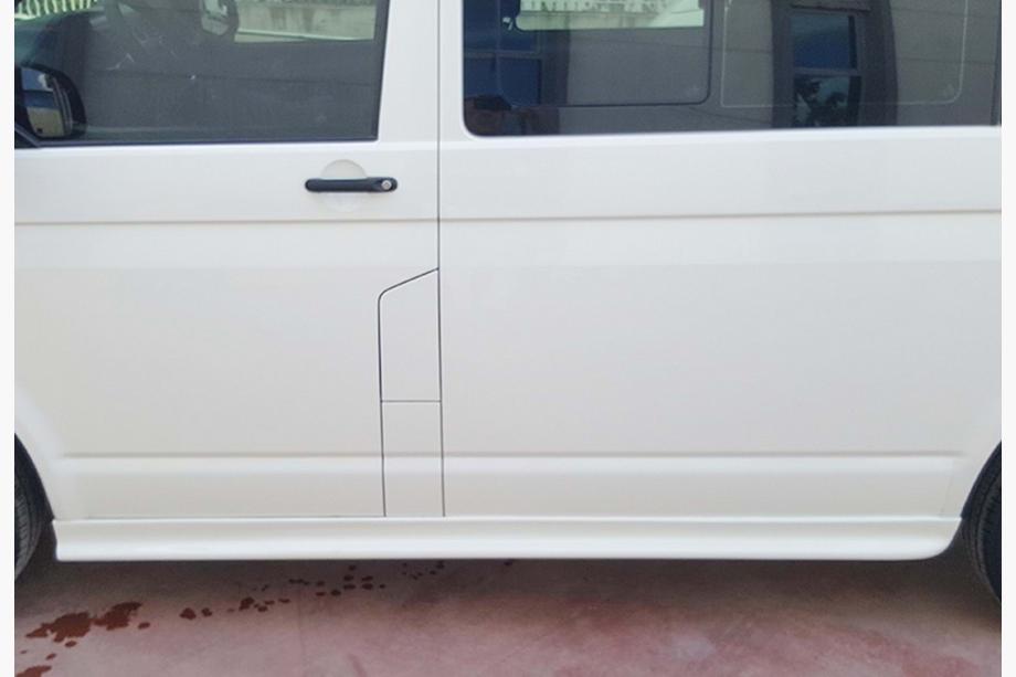 Volkswagen T6 2015-2024 Faldones laterales DPT (Batalla larga, para pintar) Image