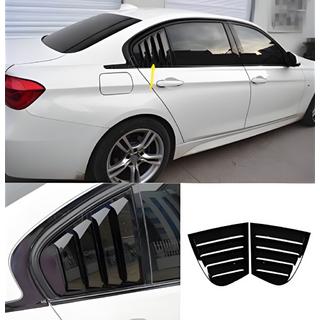 Cubiertas de ventanas traseras DPT (Negro Brillante, 2uds) BMW 3 Series F30/F31 2012-2019