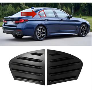 Cubiertas de ventanas traseras DPT (Negro Brillante, 2uds) BMW Serie 5 G30/G31 2017–2023