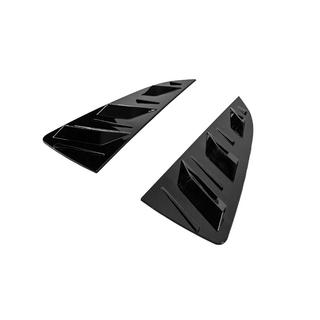 Cubiertas de ventanas traseras DPT (Negro Brillante, 2uds) Volkswagen Polo 2010-2017 foto 3