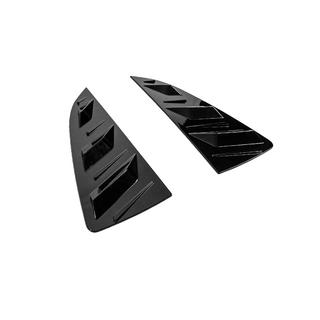 Cubiertas de ventanas traseras DPT (Negro Brillante, 2uds) Volkswagen Polo 2010-2017 foto 4
