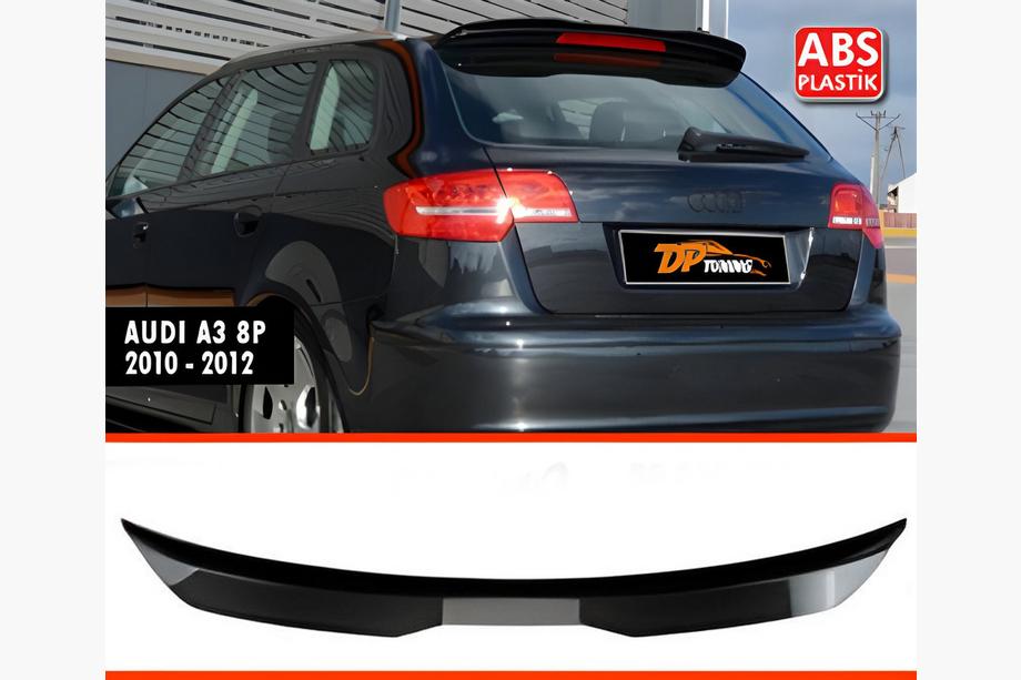 Audi A3 2003-2012 Alerón Trasero DPT V-1 (2010-2012, HB, Negro Brillante) Image