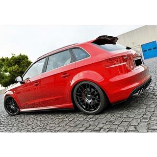 Alerón DPT V-1 (HB, Negro Brillante) Audi A3 2012-2020 foto 3