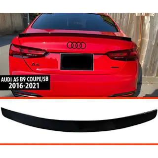Alerón trasero DPT V-2 (2016-2021, Coupé/Sedán, Negro brillo)