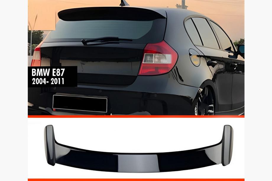 BMW 1 Series E81/E82/E87/E88 2004-2011 Alerón DPT (para E81/E87, Negro Brillante) Image