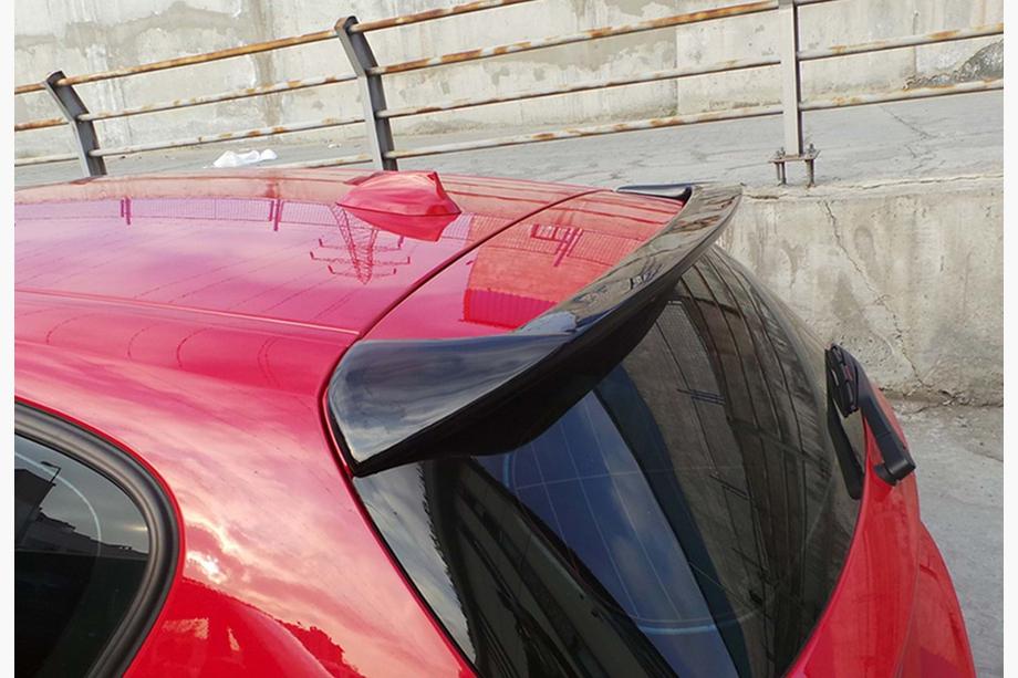 BMW 1 Series F20/F21 2011-2019 Alerón DPT V1 (para F20/F21, Negro Brillante) Foto 4