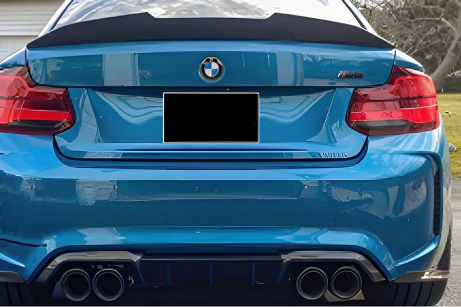 BMW 2 Series F22/F23 2014-2021 Alerón PSM-Style (para F22, Negro Brillante) Image