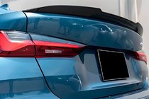 BMW 4 Series G22/23/26 2020- Alerón estilo M4 (para G22, negro brillo) foto 1