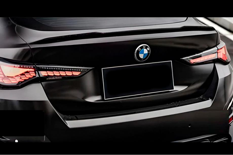 BMW 4 Series G22/23/26 2020- Alerón estilo M4 (para G26, negro brillo) Foto 1