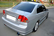 Honda Civic Sedan VII 2001-2006 Alerón DPT (Negro Brillante) foto 1