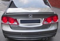 Honda Civic Sedan VIII 2006-2011 Alerón DPT (imprimado para pintar) foto 2