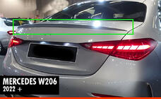 Mercedes C-class W206 2022- Alerón DPT (Negro Brillante) foto 1