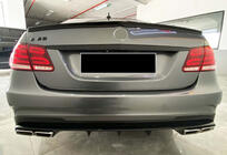 Mercedes E-class W212 2009-2016 Alerón DPT V-1 (Negro Brillante) foto 2