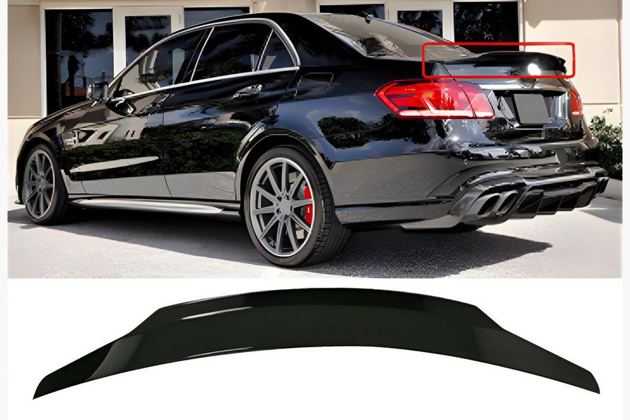 Mercedes E-class W212 2009-2016 Alerón DPT V-2 (Negro Brillante) Image