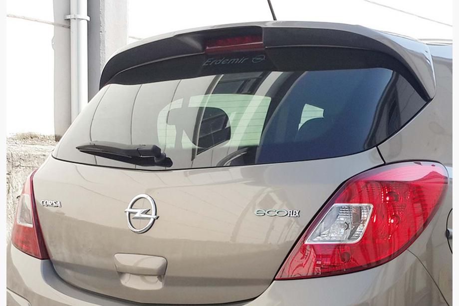 Opel Corsa D 2007-2014 Alerón DPT (Negro Brillante) Image