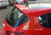 Opel Corsa E 2015-2019 Alerón DPT V-2 (Negro Brillante) foto 11