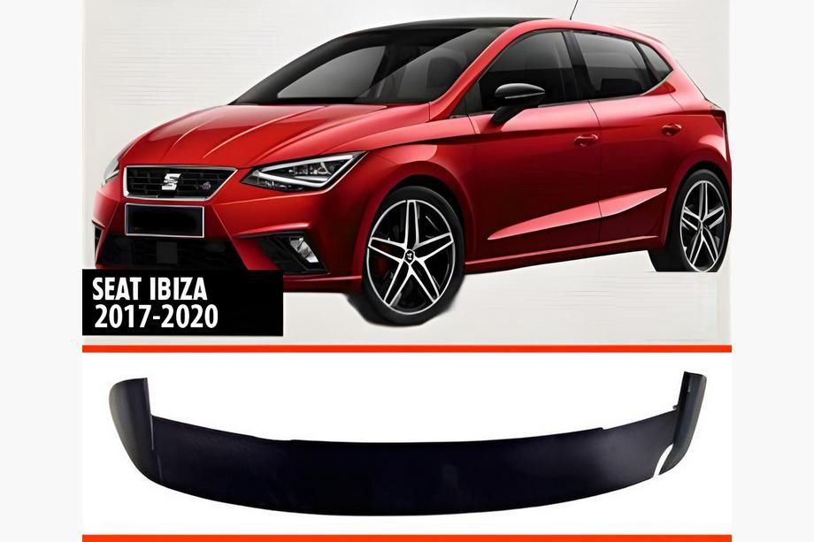 Seat Ibiza 2017- Alerón Trasero DPT (2017-2020, Negro Brillante) Image