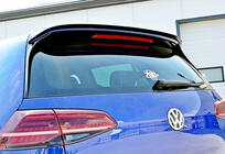 Volkswagen Golf 7/E-Golf 2012-2020 Spoiler trasero DPT V-9 (para GTI / R HB, negro brillo) foto 1