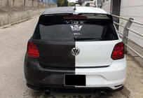 Volkswagen Polo 2010-2017 Alerón DPT V-3 (HB, Negro Brillante) foto 4