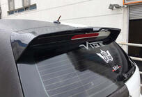 Volkswagen Polo 2010-2017 Alerón DPT V-3 (HB, Negro Brillante) foto 1